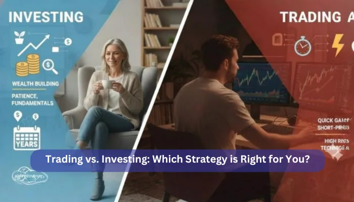 Comparison of trading vs investing strategies in a classroom setting