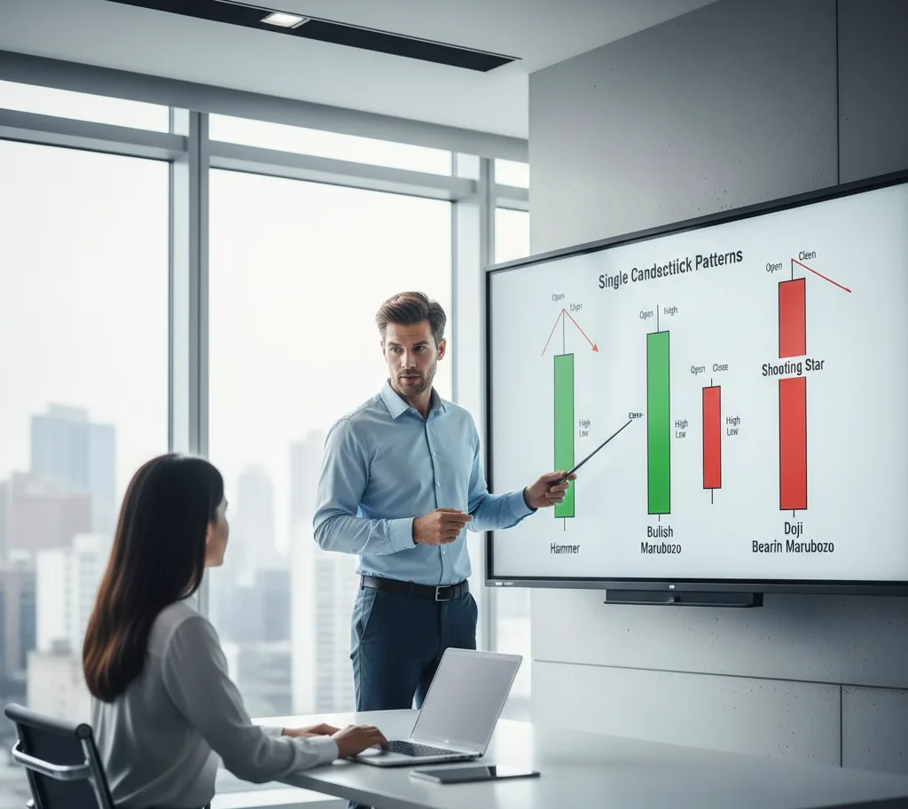 Single Candlestick Patterns Explained for Beginners: Master the Market Sentiment