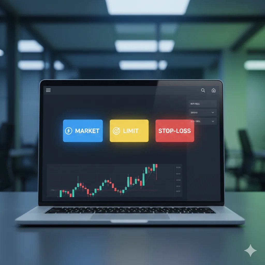 Understanding Stock Market Orders: Market, Limit, and Stop-Loss Explained Simply