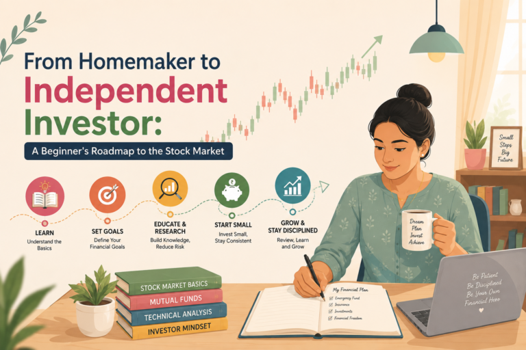 From Homemaker to Independent Investor: A Beginner’s Roadmap to the Stock Market